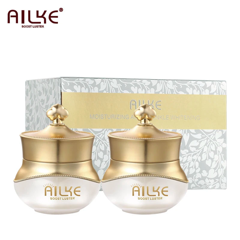 AILKE night women face cream collagen moisturizing whitening brightening anti aging wrinkles all skin sleeping facial care sets