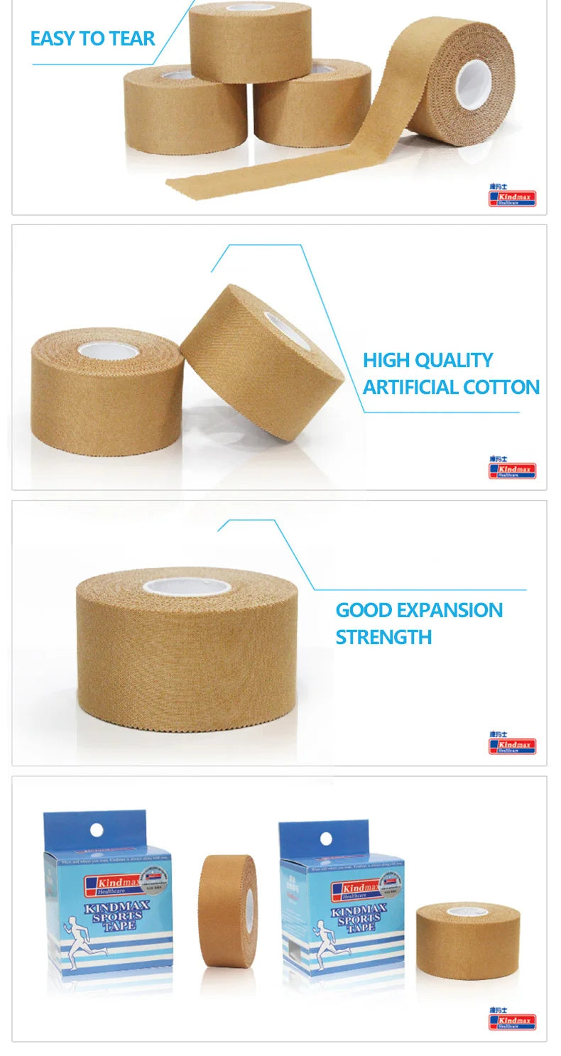 Kindmax Healthcare Artificial Cotton Rigid Sports Tape Micromax tape Ribbons are Rigid Roll