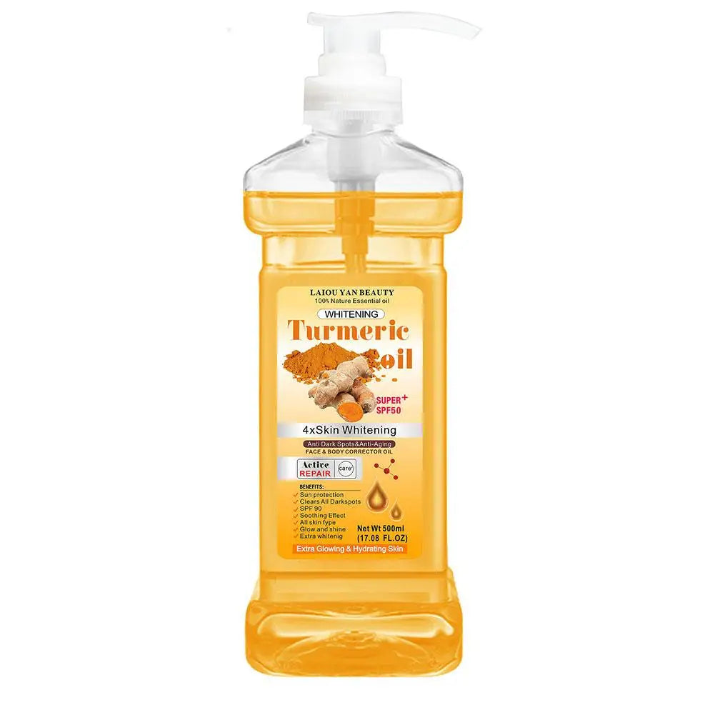 Turmeric Essential Oil Facial Body Massage Moisturizing Diffuser Aromatherapy Face Body Care Smoothing Body face Skin Care 200ml