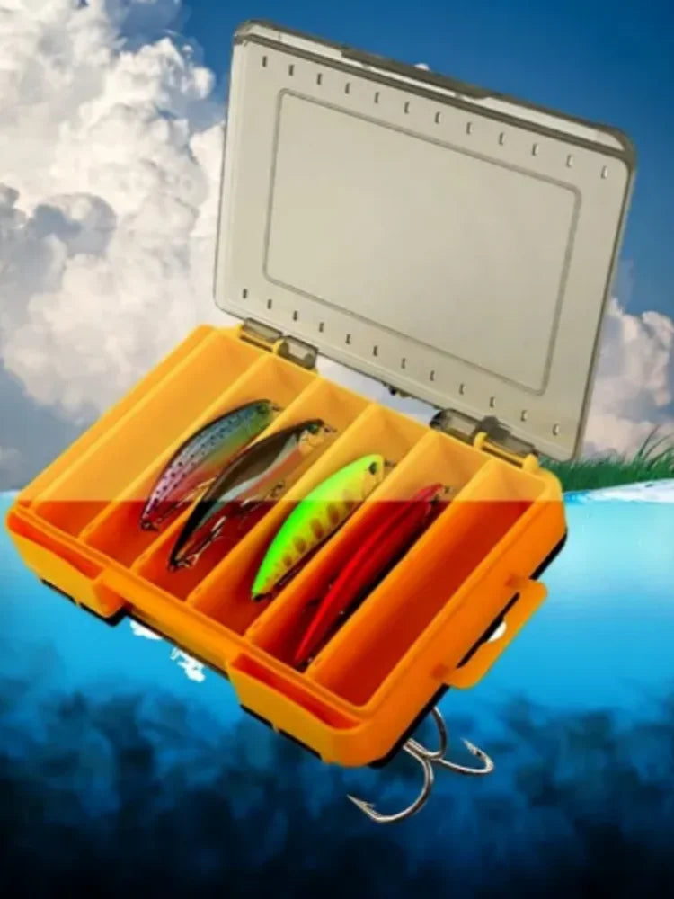 12 Compartments Fishing Box Outdoor Portable Double Sided Lure Bait Organization Multi Functional High Quality Fishing Tool Box