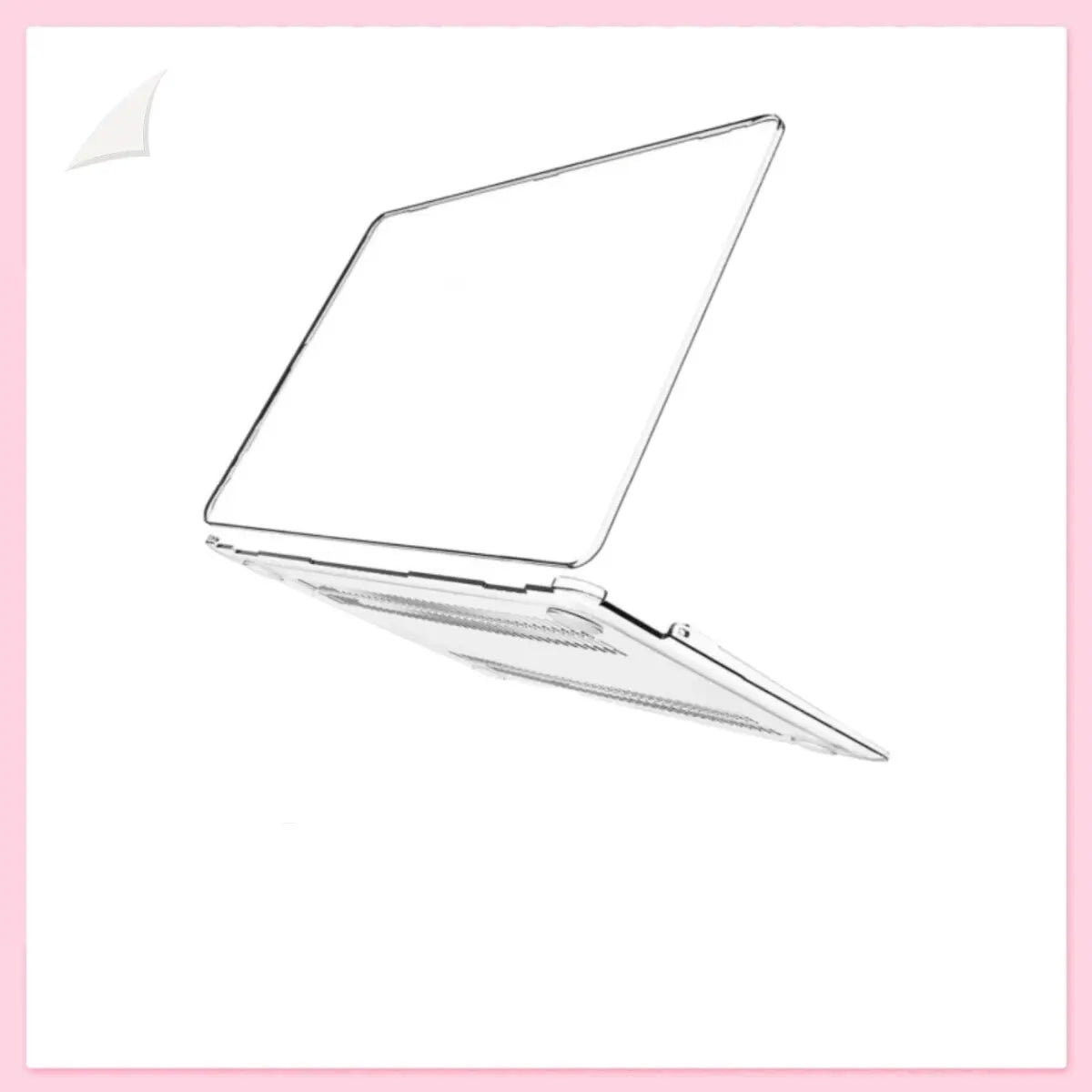 Transparent Macbook Case Compatible With Air Pro,13/14/15/16 Inch Computer Plastic Hard Shell Laptop Cover