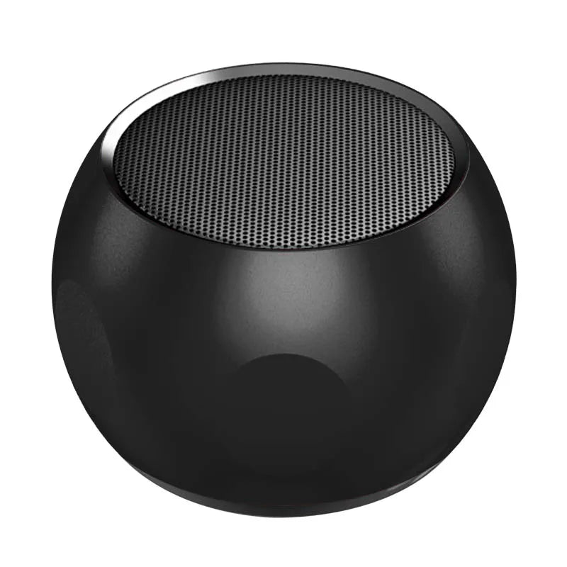 Mini Portable Metal Speaker Metallic Wireless Bluetooth Speaker TWS Stereo Indoor/Outdoor Portable Subwoofer Compact Speaker