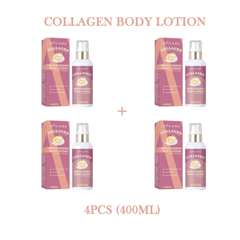 Collagen Body Lotion Whitening Body Cream Moisturizing Brightening Skin Anti-aging Balance Skin Tone Nourishing Body Care