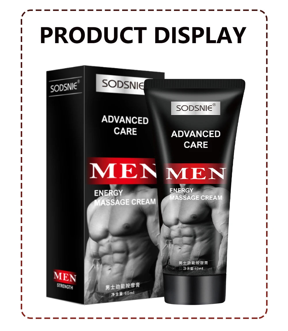 Men's Abdominal Muscle Cream Anti Cellulite Slimming Fat Body Firming Strengthening Belly Muscle Tightening Body Care 60ml