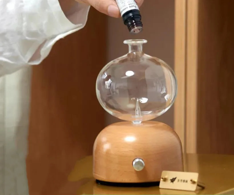 Waterless Aroma Diffuser 30ML USB Air freshener Electric Scent Diffuser Nebulizer Aromatherapy essential oils diffuser For Home