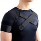 S-3XL Neoprene Double Shoulder Support Brace Strap Wrap Protector by Kuangmi