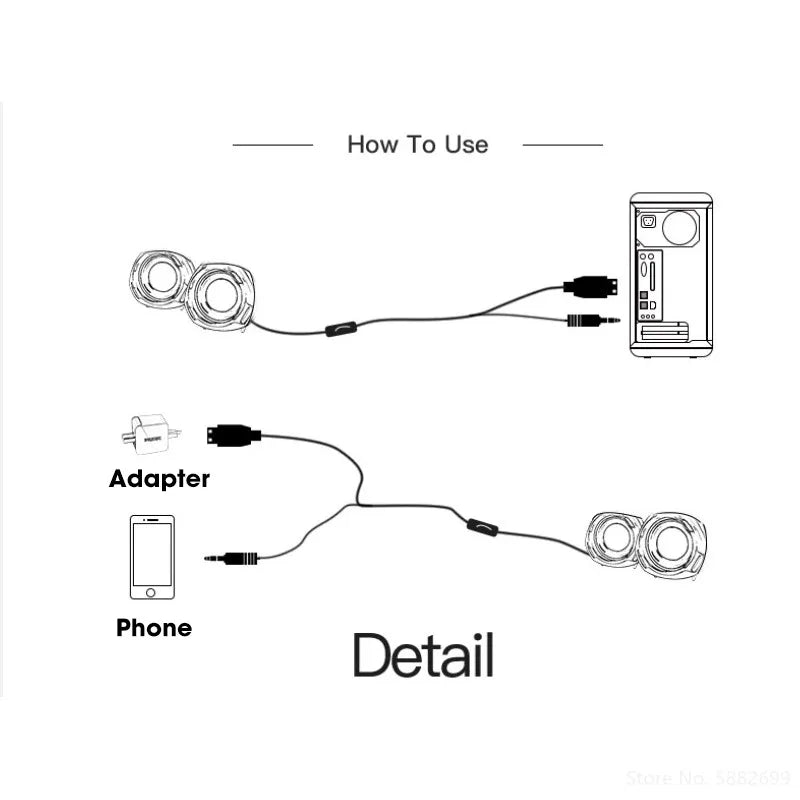 Niye Home Theater Sound Portable Bluetooth Speaker 360° Surround Soundbar Computer Speaker for TV Subwoofer Stereo Music Box