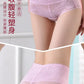 Women's underwear sexy  lace high waist elastic female panties antibacterial transparent  high quality ladies lingerie