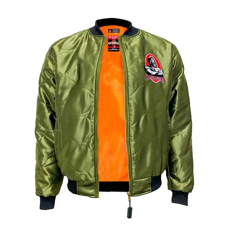 NEW OLYMPIA Mens zipper Jacket Winter  Fashion Casual male gym  Bodybuilding  Jacket Sweatshirt sportswear Brand top coat