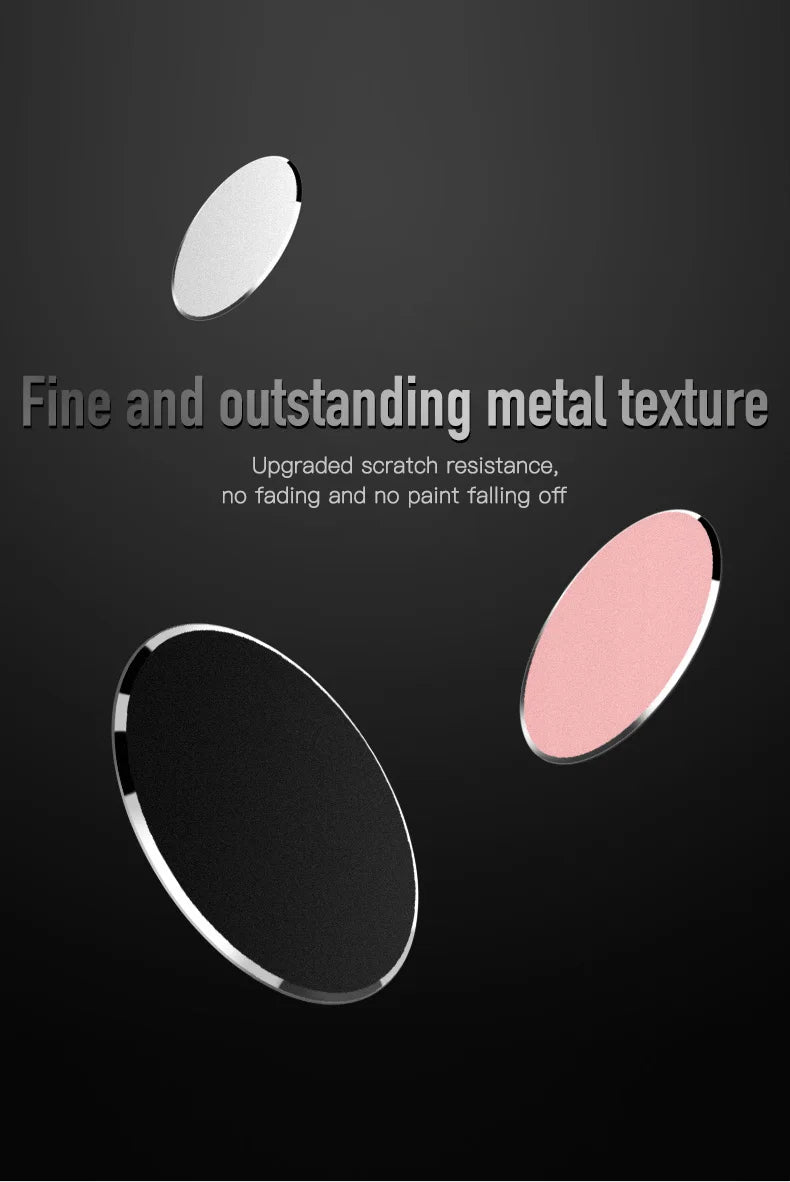 Metal Disk Plate Magnetic Car Phone Holder Universal Air Vent Mount Mobile Cellphone Stand GPS Support Magnet Iron Sheet