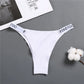 5PCS/Set Sexy Lingerie Women Cotton Panties Finetoo Letter Low Waist Female Briefs Underwear Comfort Underpants Women Intimates