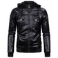 COLDKER Fashion Men's PU Leather Jacket new For Male Fitness Suede Jacket chaqueta cuero Casual Coat Clothing for man