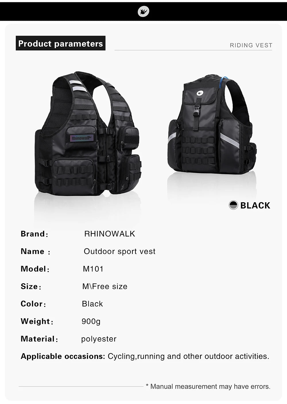 Moto Vest Mens Motorcycle Jacket Breathable Motorbike Jacket Night Work High Visibility Reflective Safety Jacket With Water Bag