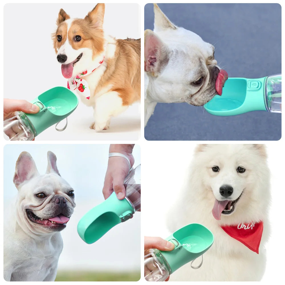 Portable Dog Water Bottle for Small Medium Dogs Cats Outdoor Leakproof Travel Walking Chihuahua Drinking Bottle Pug Pet Supplies
