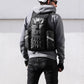Moto Vest Mens Motorcycle Jacket Breathable Motorbike Jacket Night Work High Visibility Reflective Safety Jacket With Water Bag