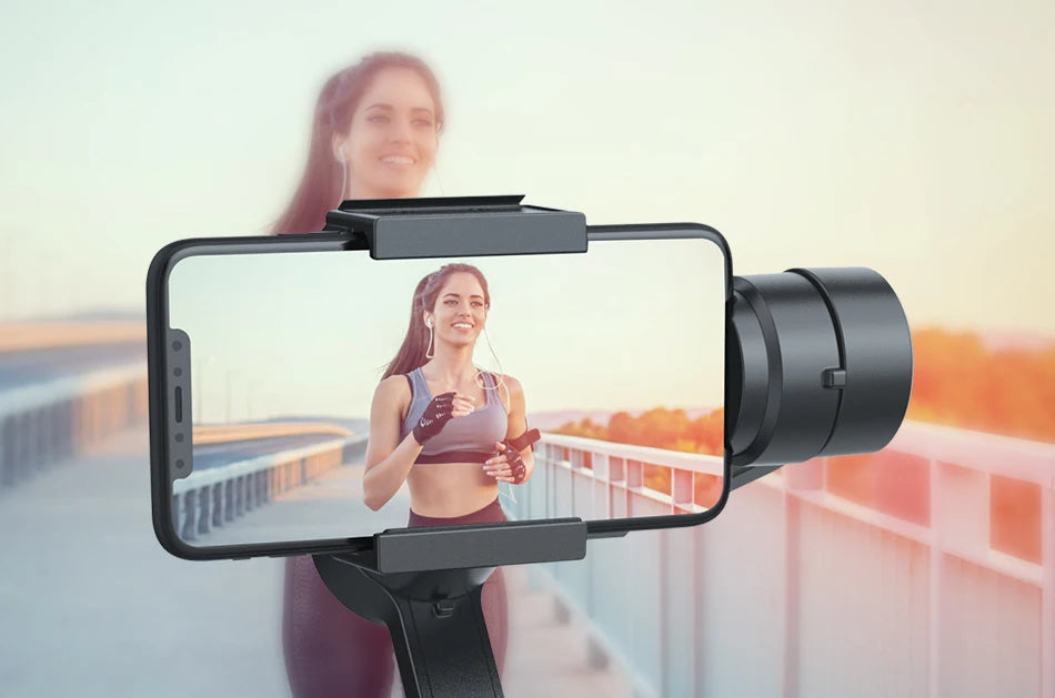 F8 Handheld 3-Axis Gimbal Phone Holder Anti Shake Video Record Stabilizer for Xiaomi iPhone Cellphone Smartphone