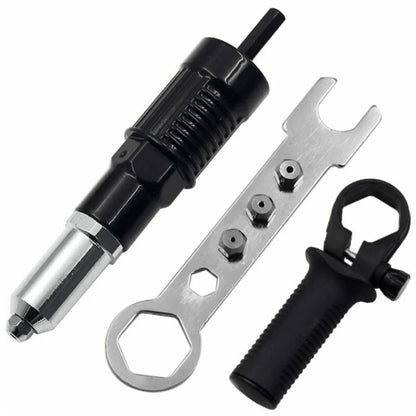 Professional Electric Rivet Nut Gun Machine Core Pull Accessories Cordless Riveting Gun Drill Adapter  Insert Nut Tools