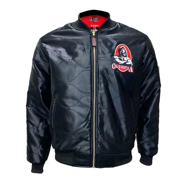 NEW OLYMPIA Mens zipper Jacket Winter  Fashion Casual male gym  Bodybuilding  Jacket Sweatshirt sportswear Brand top coat
