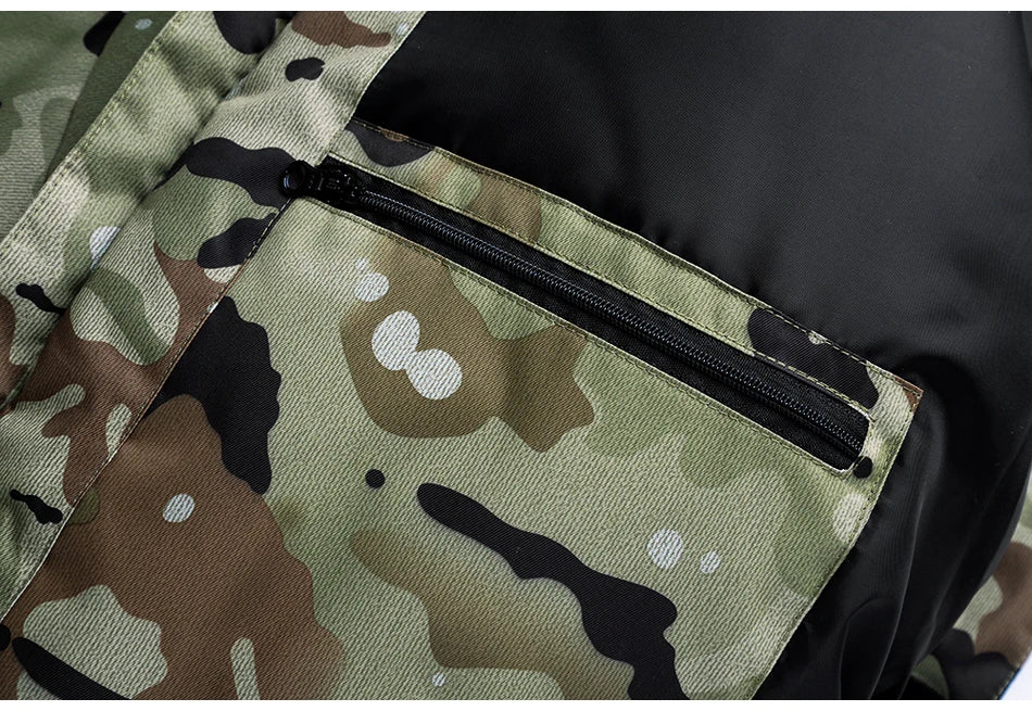 New Mens Camouflage Ski Suit Waterproof Breathable Snowboard Jacket Winter Snow Pants Suits Male Skiing and Snowboarding Sets