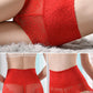 Women's underwear sexy  lace high waist elastic female panties antibacterial transparent  high quality ladies lingerie