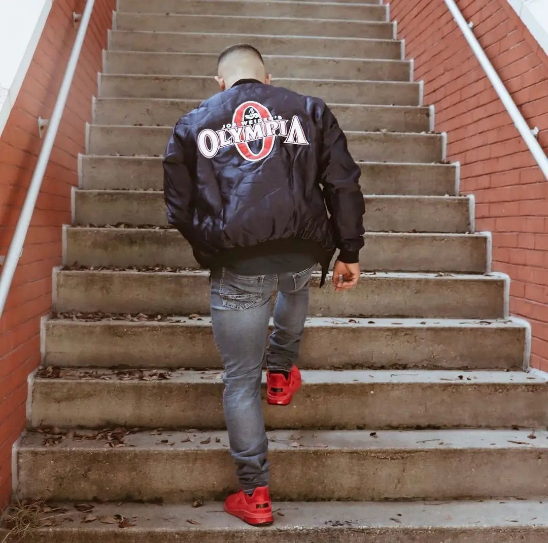 NEW OLYMPIA Mens zipper Jacket Winter  Fashion Casual male gym  Bodybuilding  Jacket Sweatshirt sportswear Brand top coat