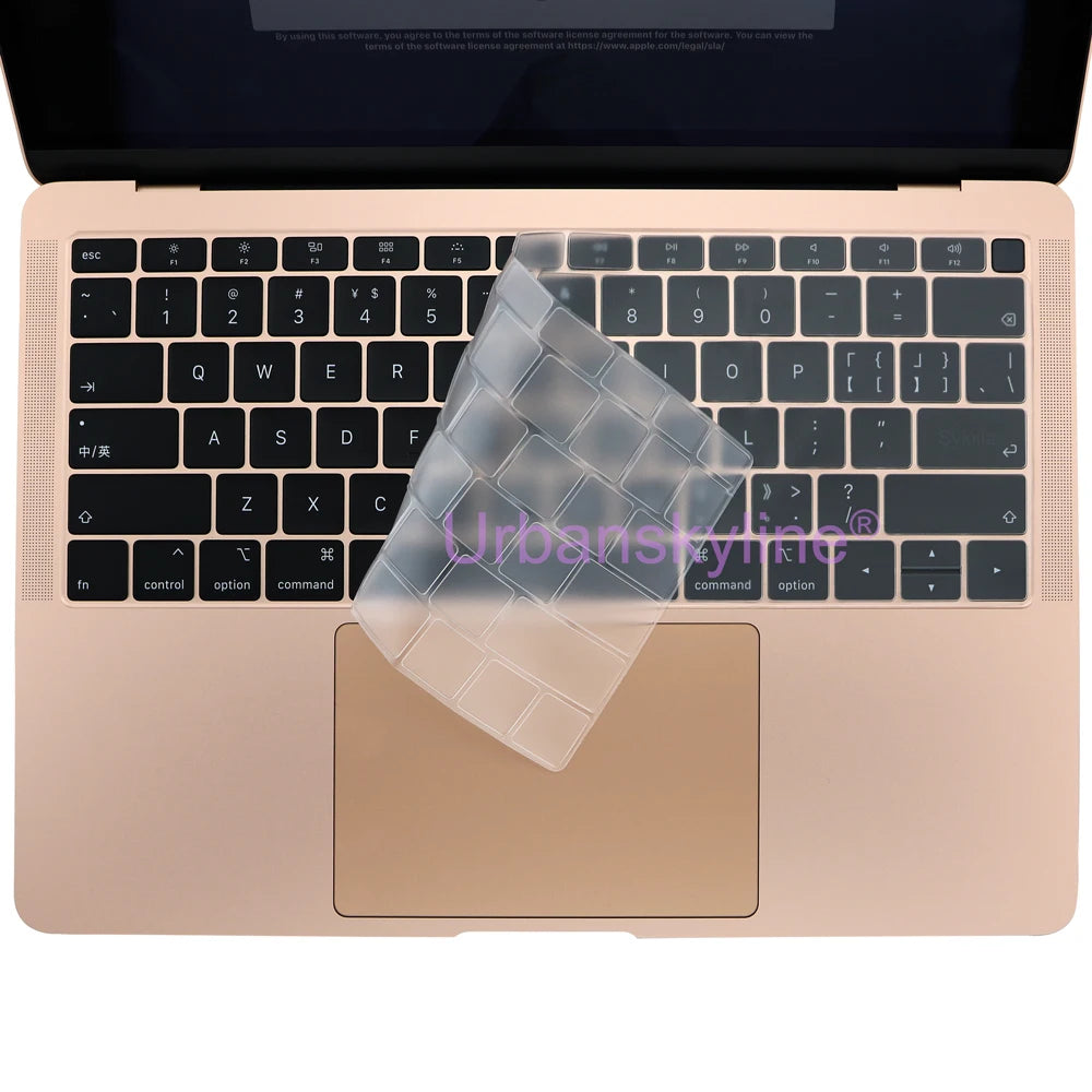 Keyboard Cover for Macbook Air 13 M3 15 Pro 14 M4 13 M2 16 Retina 11 Silicone Protector Skin Case A3113 A3114 A2681 A3401 A3185