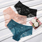 4Pcs Woman Sexy Lace Panties Female Briefs Underwear For Women Breathable Panty Hollow Lingerie Briefs Bow Underpants