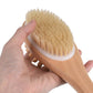 Double-sided Natural Bristle Bath Brush Exfoliating Wooden Body Massage Shower Brush SPA Woman Man Skin Care Dry Long Body Brush