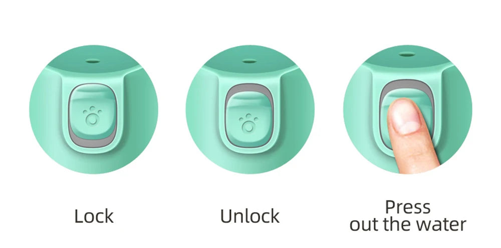 Portable Dog Water Bottle for Small Medium Dogs Cats Outdoor Leakproof Travel Walking Chihuahua Drinking Bottle Pug Pet Supplies