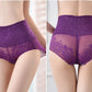 Women's underwear sexy  lace high waist elastic female panties antibacterial transparent  high quality ladies lingerie