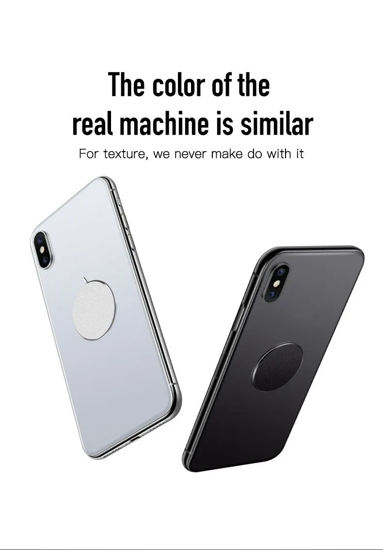 Metal Disk Plate Magnetic Car Phone Holder Universal Air Vent Mount Mobile Cellphone Stand GPS Support Magnet Iron Sheet