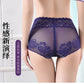 Women's underwear sexy  lace high waist elastic female panties antibacterial transparent  high quality ladies lingerie