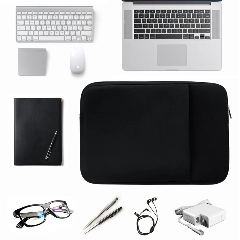 Laptop Bag Notebook Case Sleeve Cover 11 12 14 15 15.6 Inch For Macbook Pro Air Retina 13 For Xiaomi Huawei HP Dell Lenovo