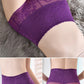 Women's underwear sexy  lace high waist elastic female panties antibacterial transparent  high quality ladies lingerie