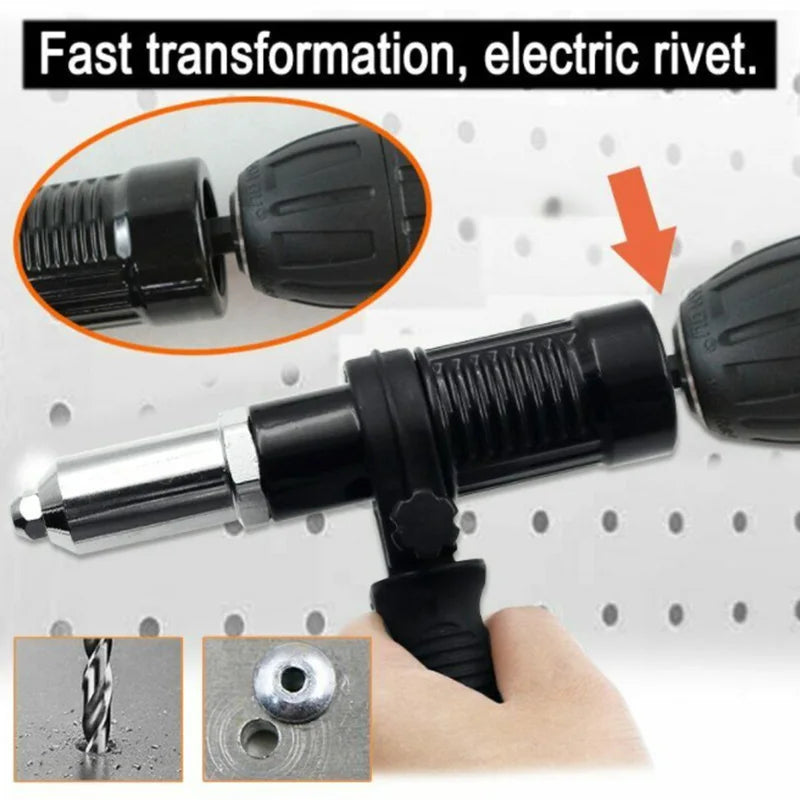 Professional Electric Rivet Nut Gun Machine Core Pull Accessories Cordless Riveting Gun Drill Adapter  Insert Nut Tools