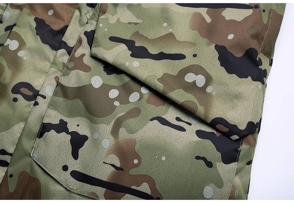 New Mens Camouflage Ski Suit Waterproof Breathable Snowboard Jacket Winter Snow Pants Suits Male Skiing and Snowboarding Sets