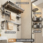Suction Cup Towel Rack Punch-Free Toilet Bathroom Storage Rack Integrated Wall-Mounted Toilet Bath Storage Bath Towel Rack