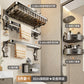 Suction Cup Towel Rack Punch-Free Toilet Bathroom Storage Rack Integrated Wall-Mounted Toilet Bath Storage Bath Towel Rack