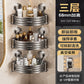 Punch-Free Bathroom Rack Bathroom Suction Cup Triangle Basket Wall Mount Bathroom Sink Corner Storage Rack