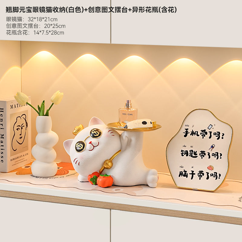 Entrance Accessible Luxury Housewarming Gifts Lucky Cat
