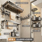 Suction Cup Towel Rack Punch-Free Toilet Bathroom Storage Rack Integrated Wall-Mounted Toilet Bath Storage Bath Towel Rack
