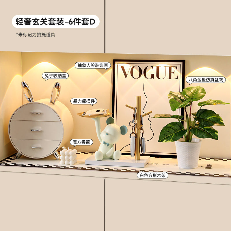 Key Storage Entrance Tray Housewarming Fortune Cat