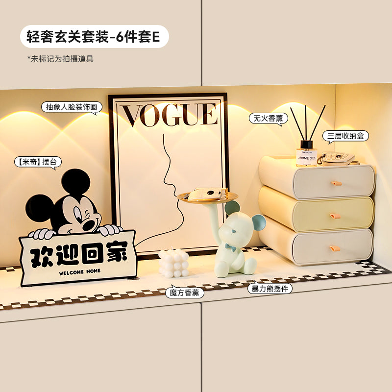 Key Storage Entrance Tray Housewarming Fortune Cat