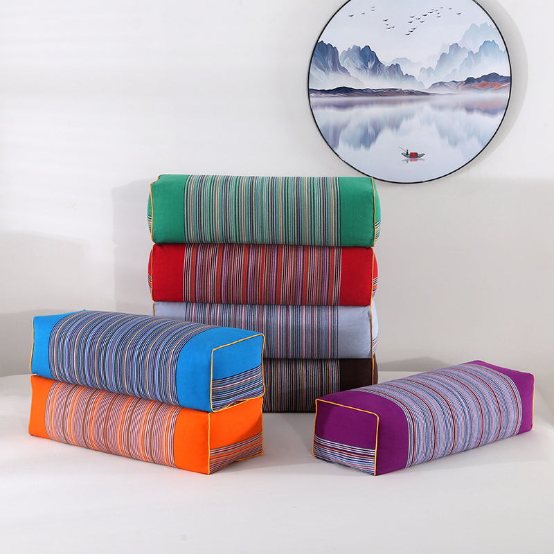 13 and 17 High Pillow Buckwheat Hull Moxa Leaf Pillow Hard Pillow Super High Pillow Adult Senior Buckwheat Pillow Removable and Washable