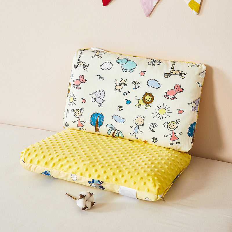 Kids Baby Removable and Washable Cotton Pillow
