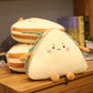 Cartoon Sandwich Pillow Bread Creative Food Nap Pillow Stylish Snack Rag Doll Cute Plush Doll