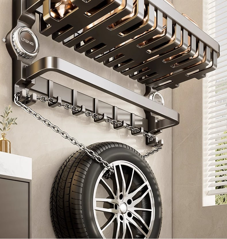 Suction Cup Towel Rack Punch-Free Toilet Bathroom Storage Rack Integrated Wall-Mounted Toilet Bath Storage Bath Towel Rack