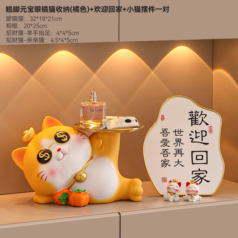 Entrance Accessible Luxury Housewarming Gifts Lucky Cat