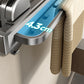 Retractable Bath Towel Rack Clothes Toilet Punch-Free Suction Cup