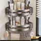 Punch-Free Bathroom Rack Bathroom Suction Cup Triangle Basket Wall Mount Bathroom Sink Corner Storage Rack